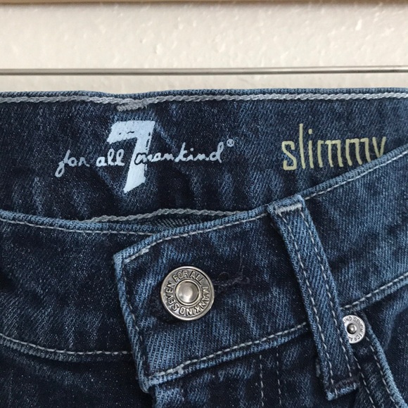 7 for all mankind slimmy jeans - Picture 3 of 5
